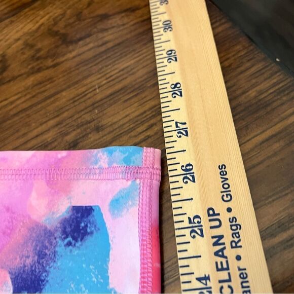 Girls Old Navy Power-soft tie dyed splatter leggings size XL 13-16 - Picture 5 of 8